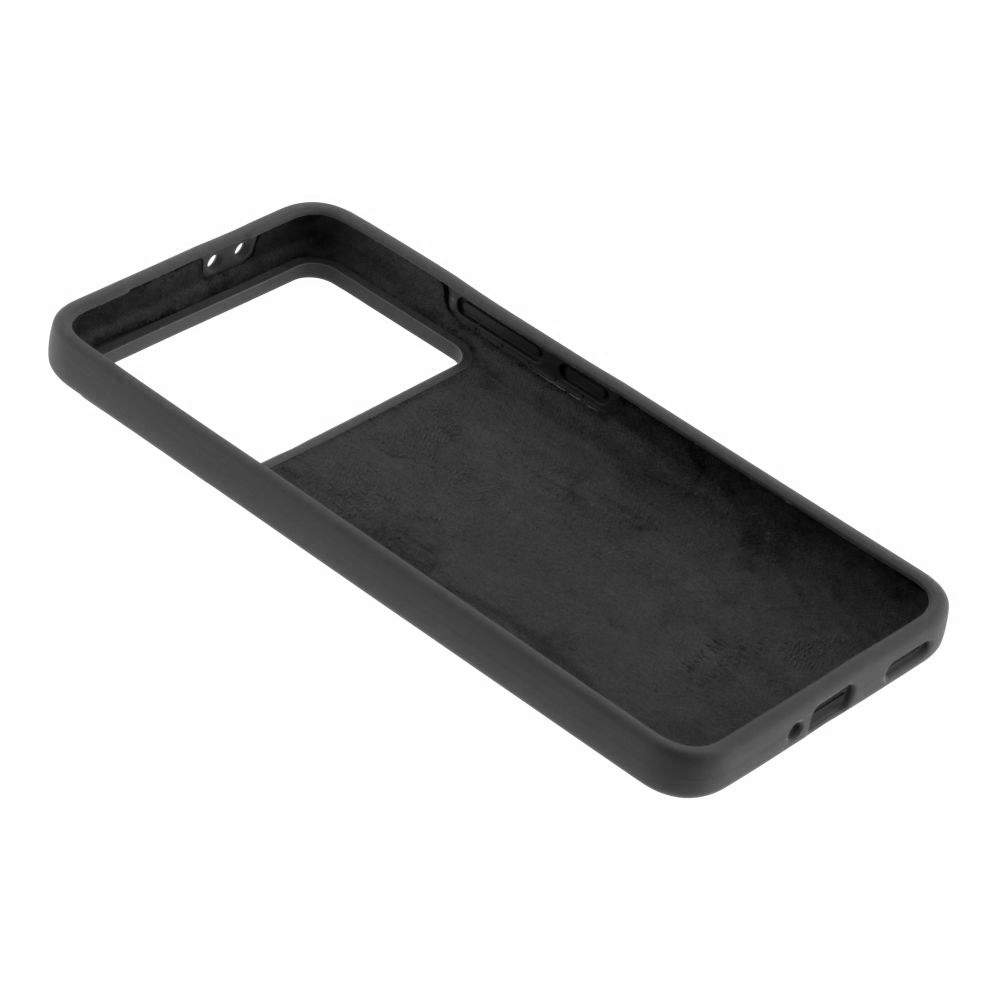 Чохол Liquid Silicone (AA) для Xiaomi Poco F6 Pro (Black)-1